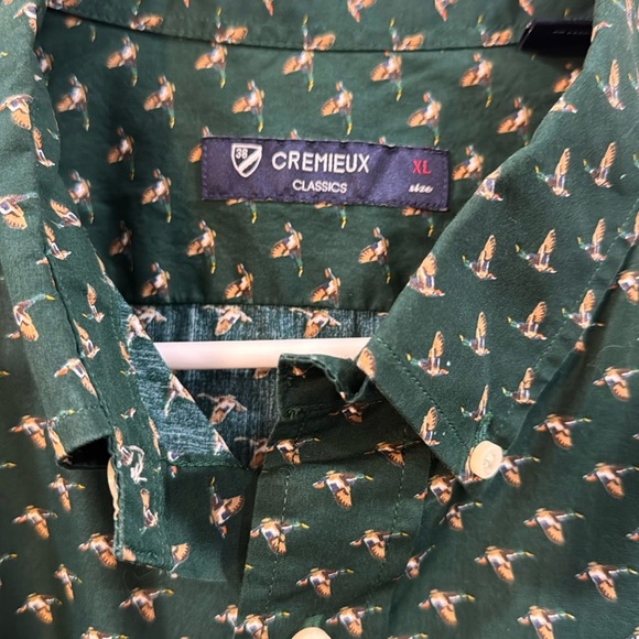 Daniel Cremieux XL long sleeve button down with ducks, 100% cotton - Picture 4 of 8